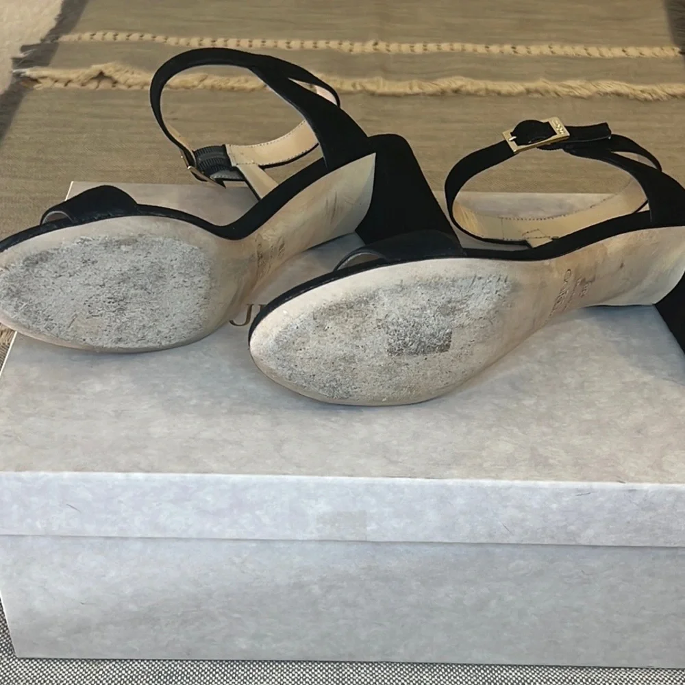 Authentic Jimmy Choo black city sandal - Picture 4 of 5